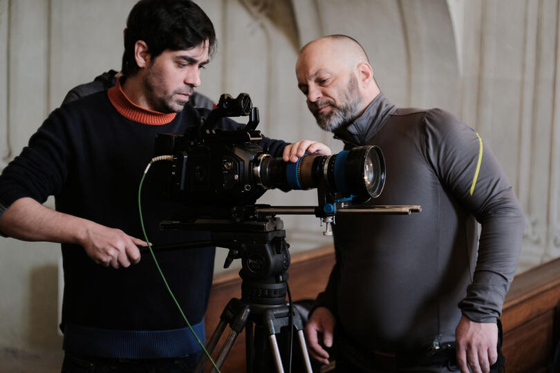 DO SELHÁNÍ - z natáčení, foto Petr Prouza