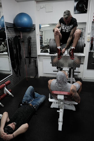 DO SELHÁNÍ - z natáčení, foto Petr Prouza