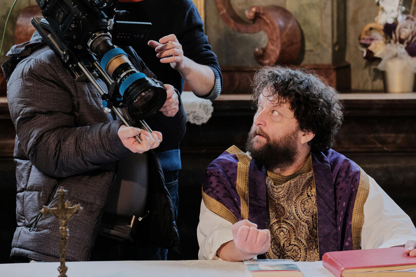 DO SELHÁNÍ - z natáčení, foto Petr Prouza