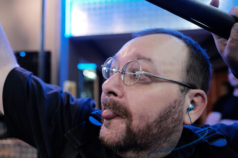 DO SELHÁNÍ - z natáčení, foto Petr Prouza