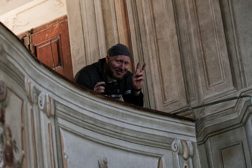 DO SELHÁNÍ - z natáčení, foto Petr Prouza