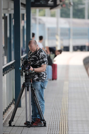 DO SELHÁNÍ - z natáčení, foto Petr Prouza