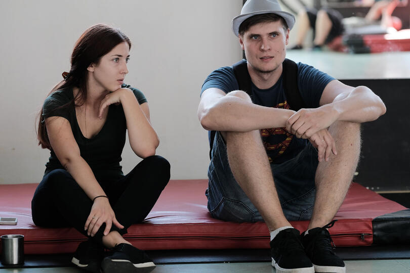 DO SELHÁNÍ - z natáčení, foto Petr Prouza