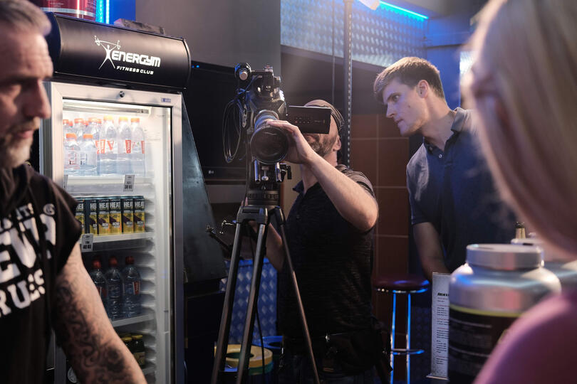 DO SELHÁNÍ - z natáčení, foto Petr Prouza